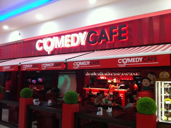 Интерьер кафе Comedy Cafe