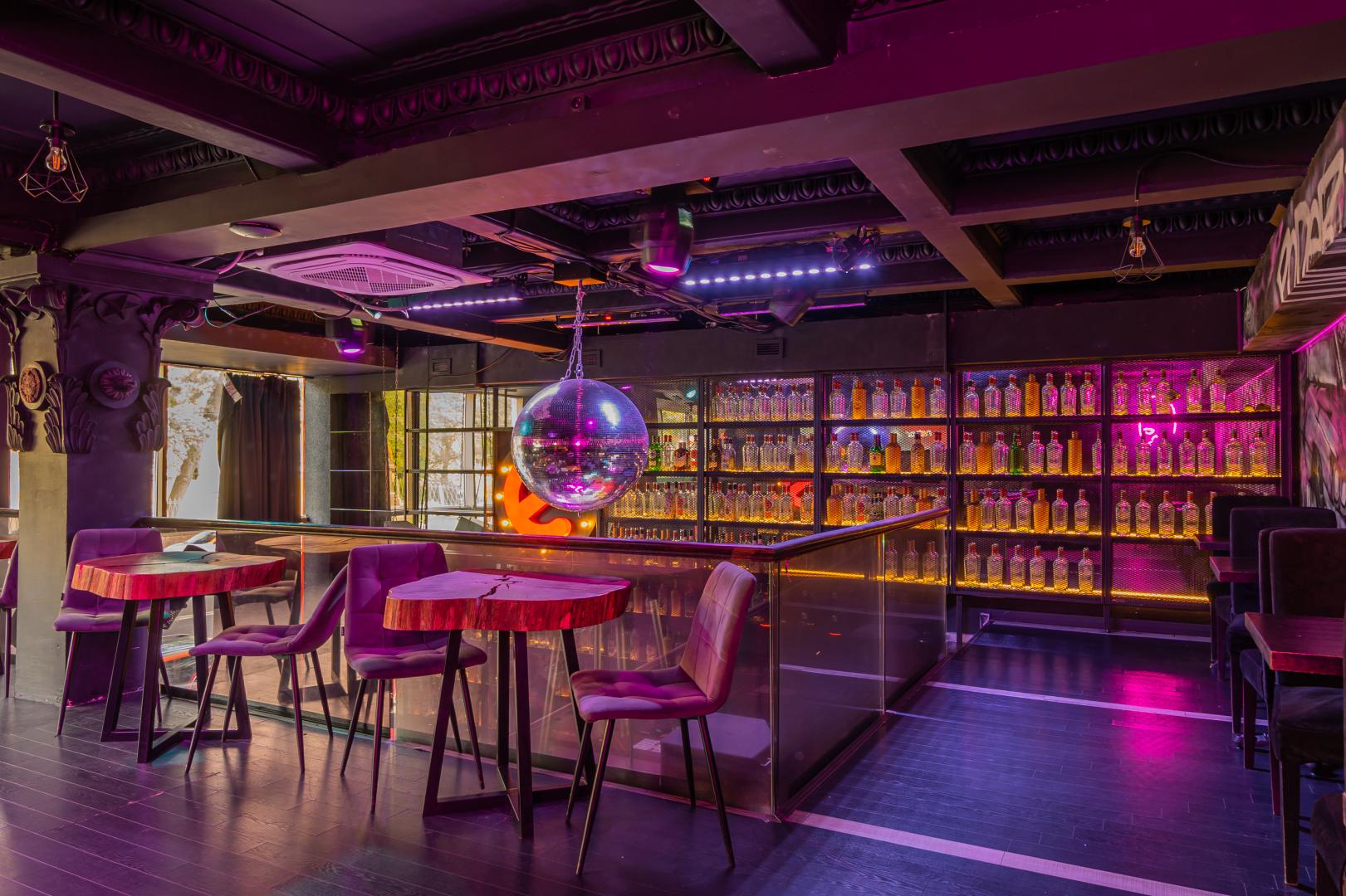 Интерьер клуб Nebar