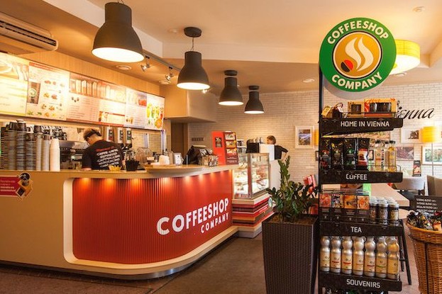 Интерьер кафе Coffeeshop Company