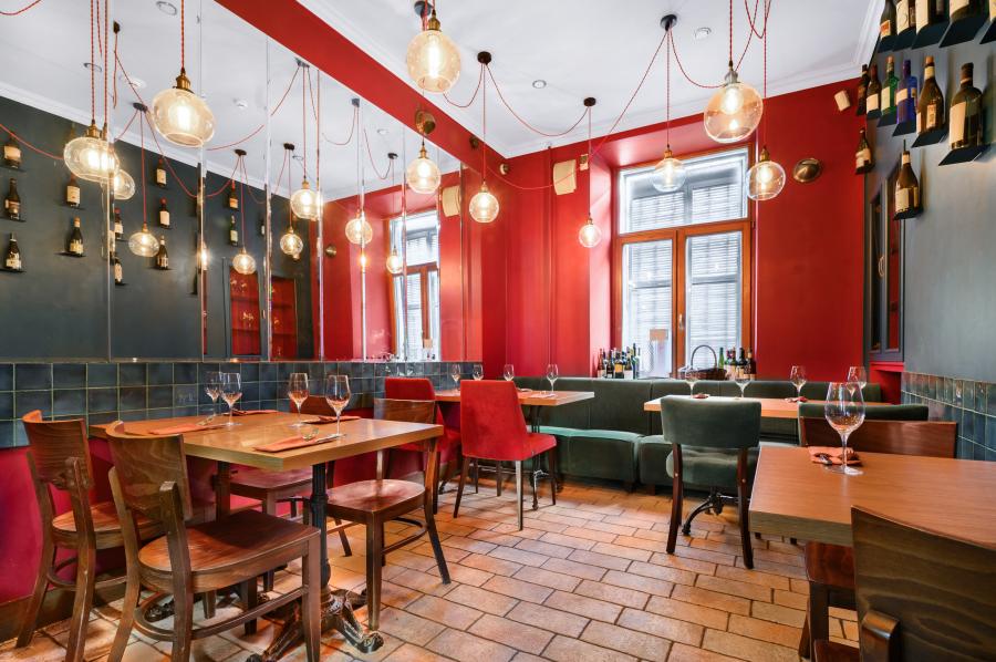 Интерьер кафе Little Italy