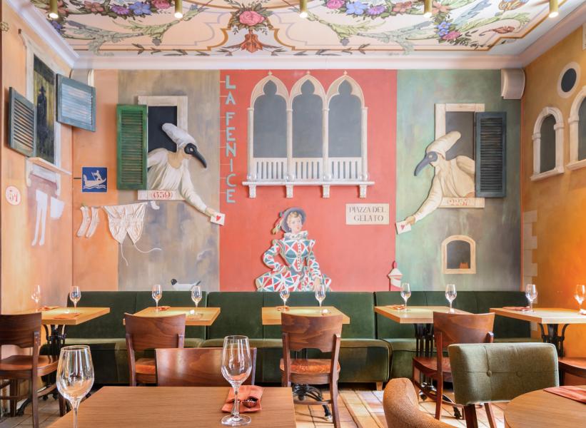 Интерьер кафе Little Italy