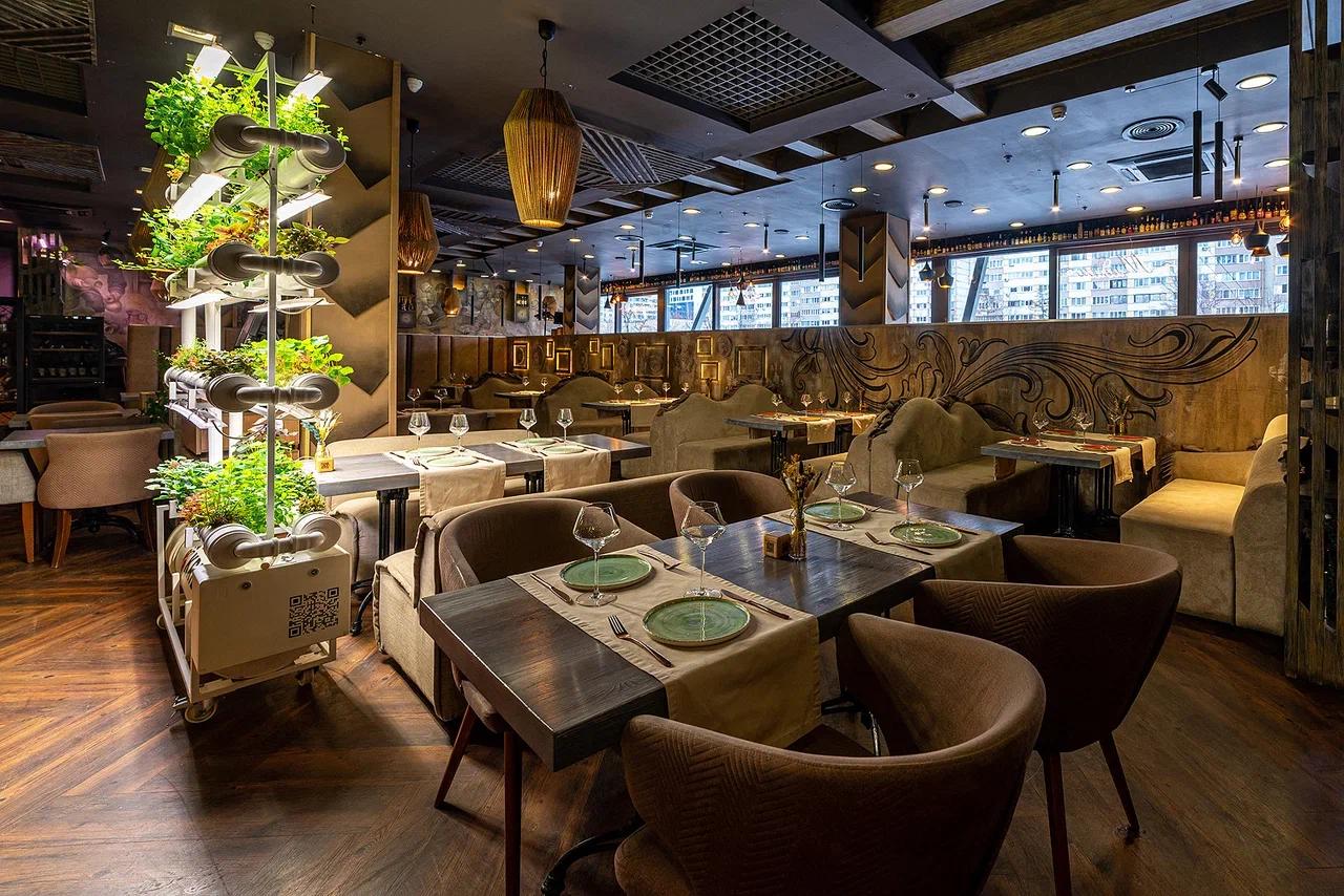 Интерьер ресторан Brasserie Kriek