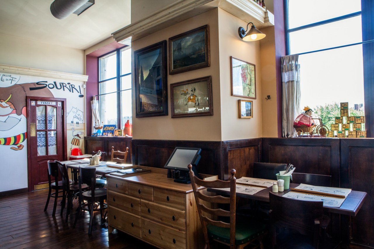 Интерьер ресторан Leopold