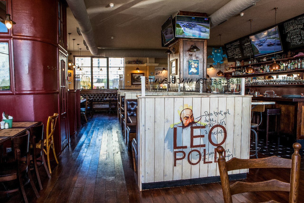 Интерьер ресторан Leopold
