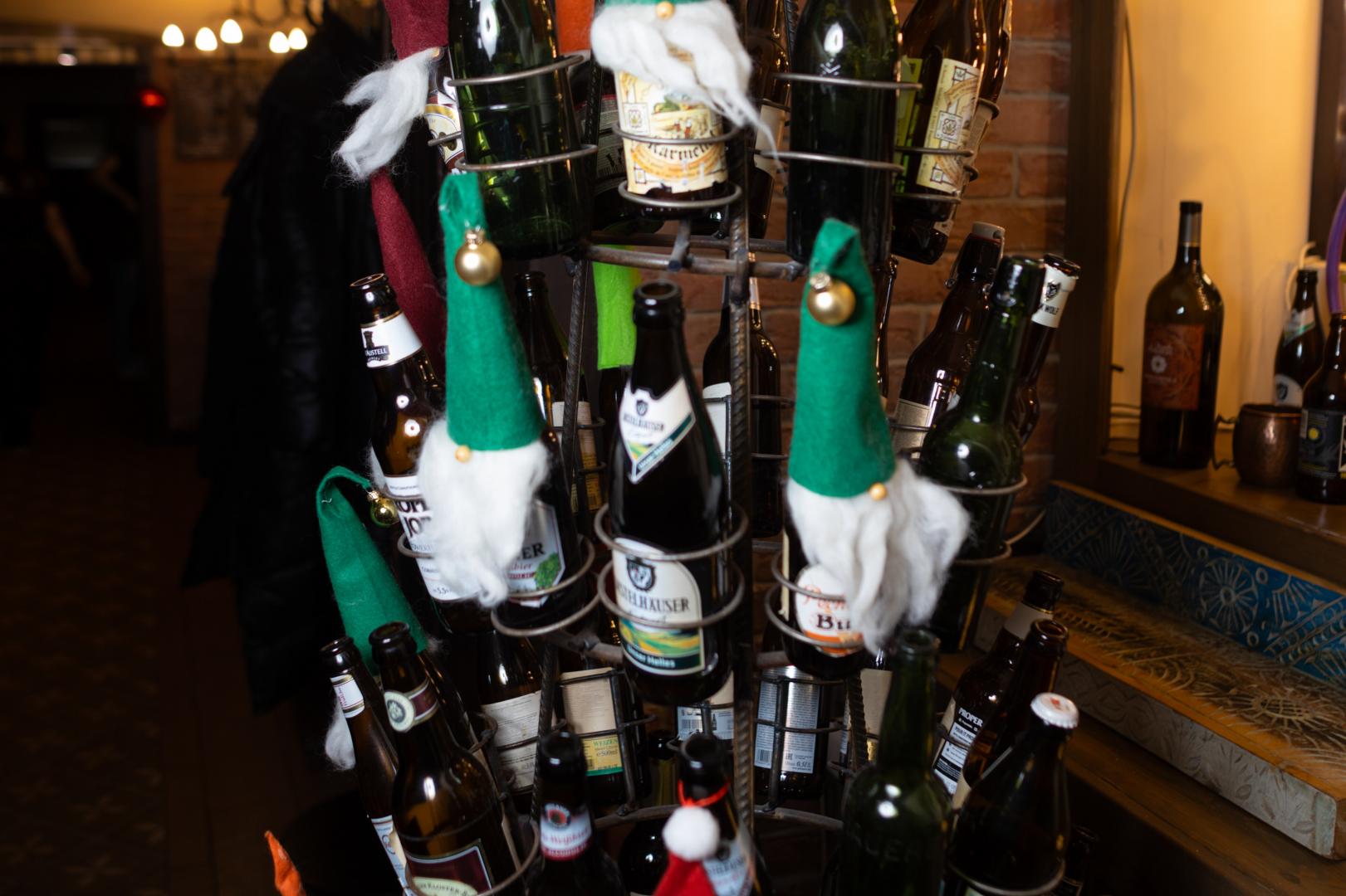 Новогодние банкеты пивной ресторан Bretzel