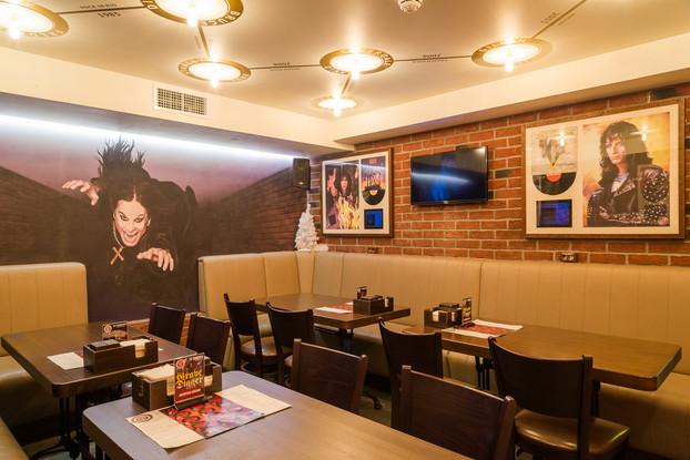 Интерьер ресторан Rock Star Cafe