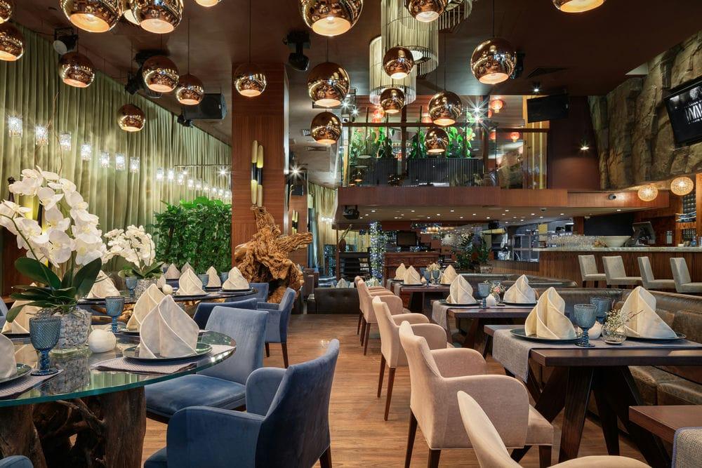 Интерьер ресторан Bamboo Bar