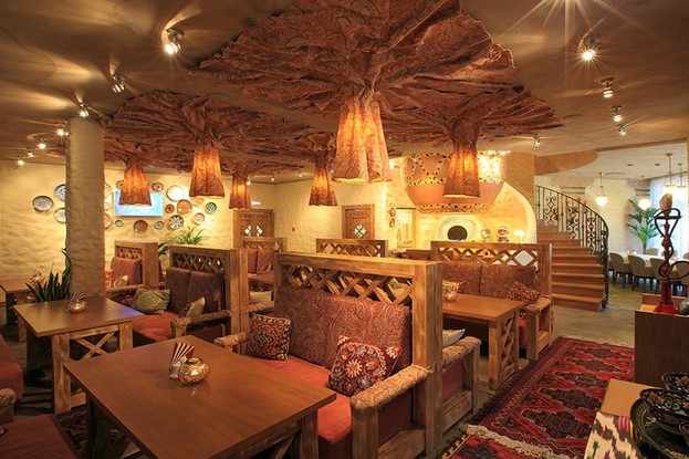 Интерьер ресторан Чайхана ЛябиХауз