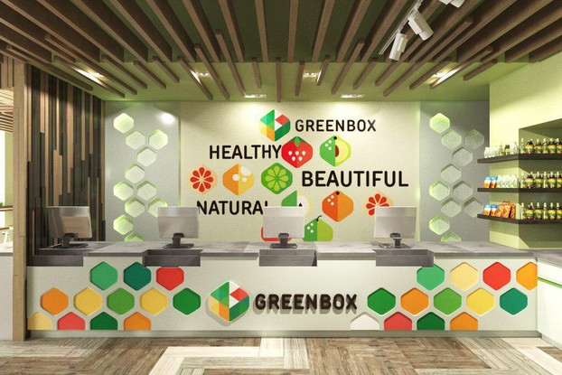 Интерьер ресторан Greenbox