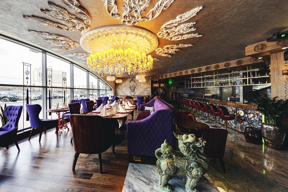 Интерьер ресторан Soluxe Club
