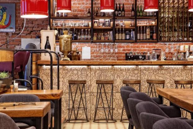 Интерьер ресторан LavkaLavka