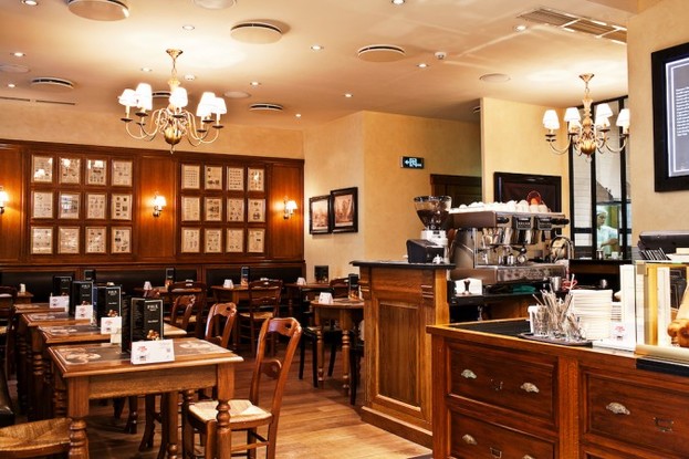 Интерьер ресторан Paul