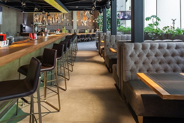 Интерьер ресторан Bar BQ Cafe