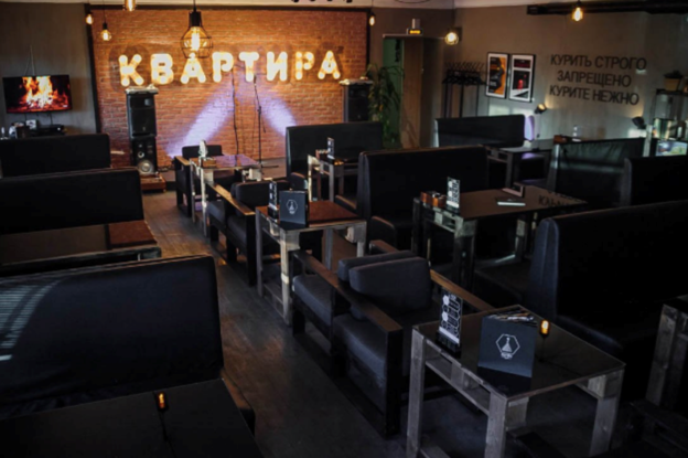 Интерьер бар Квартира