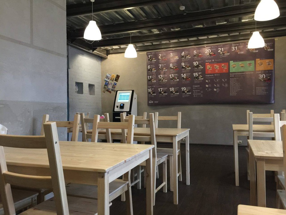 Интерьер фастфуд Nagoya
