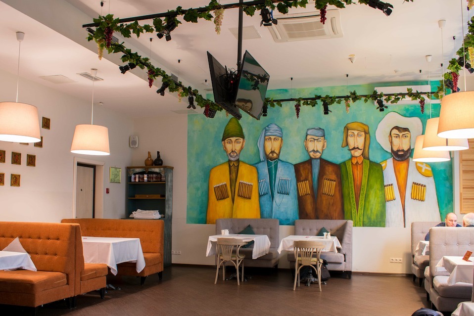 Интерьер ресторан Венахи