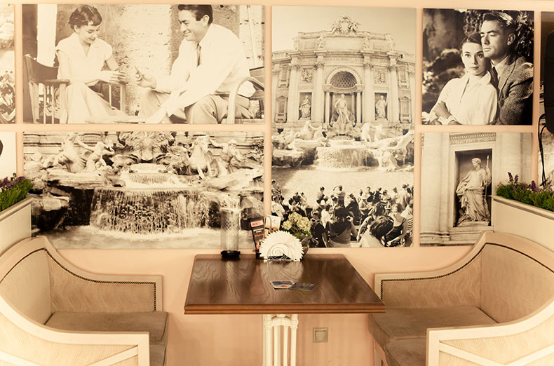 Интерьер ресторан Римские каникулы