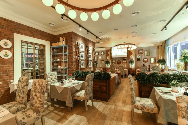 Интерьер ресторан Tartufo