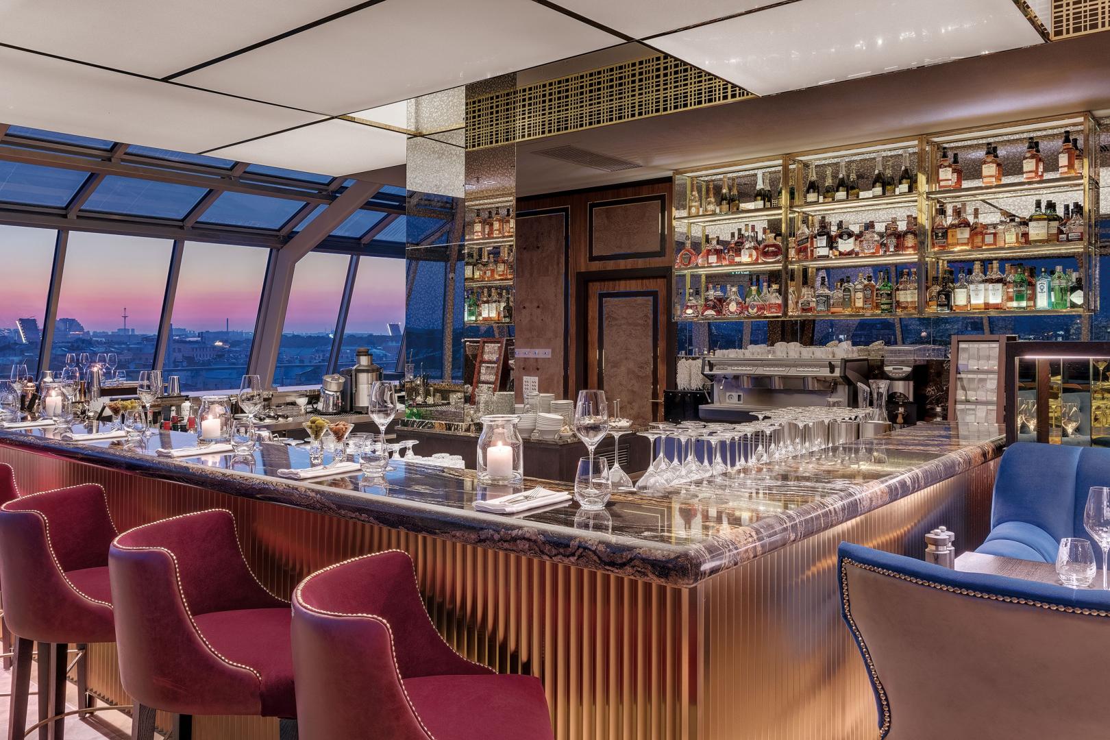 Интерьер ресторан Bellevue