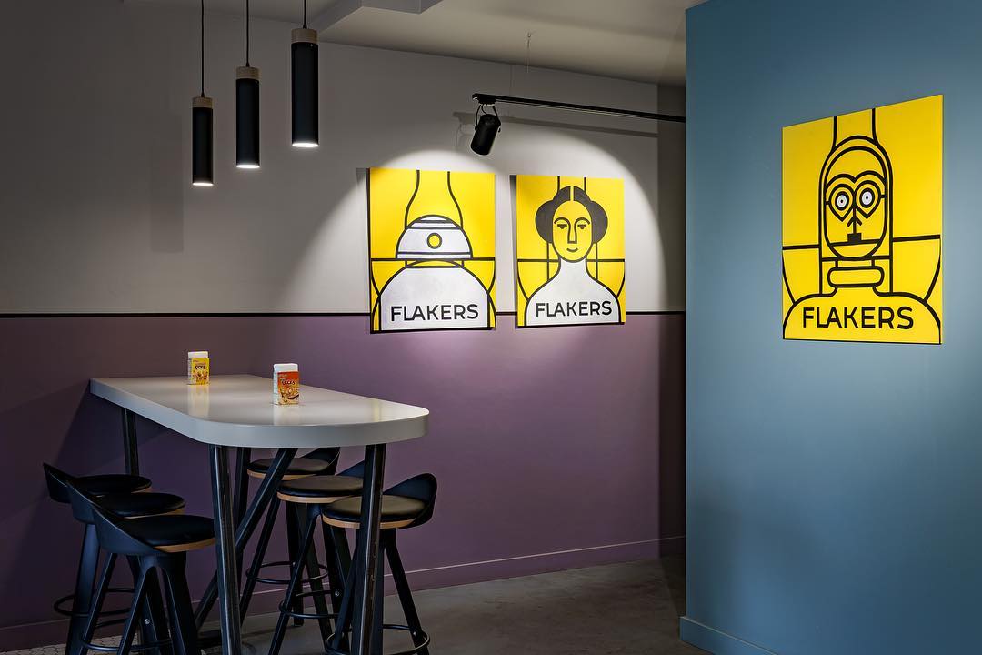 Интерьер null Flakers Cafe