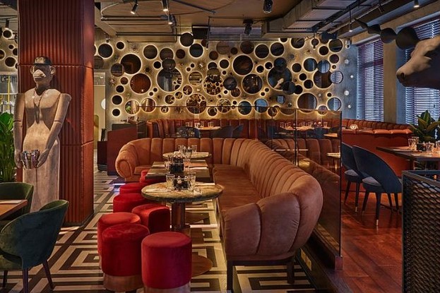 Интерьер ресторан ДНК