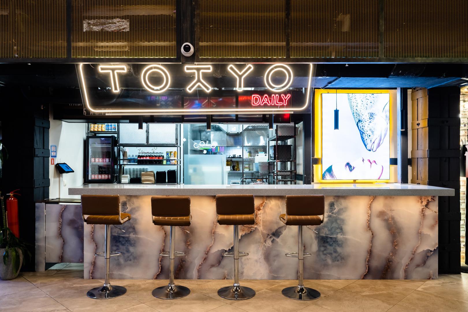 Интерьер суши-бар Tokyo Daily