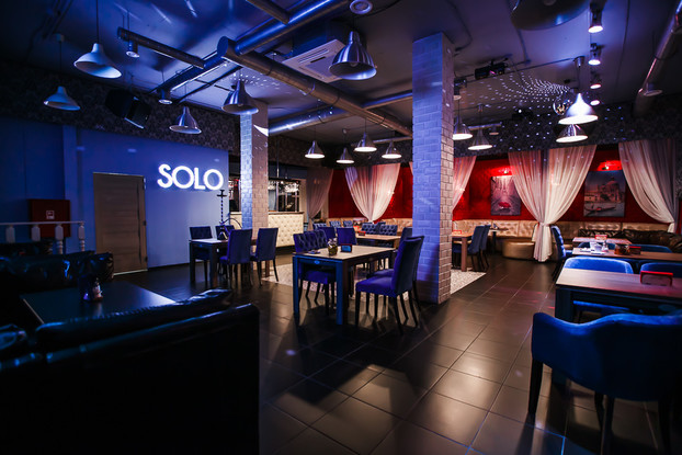 Интерьер кафе Lounge Cafe Solo