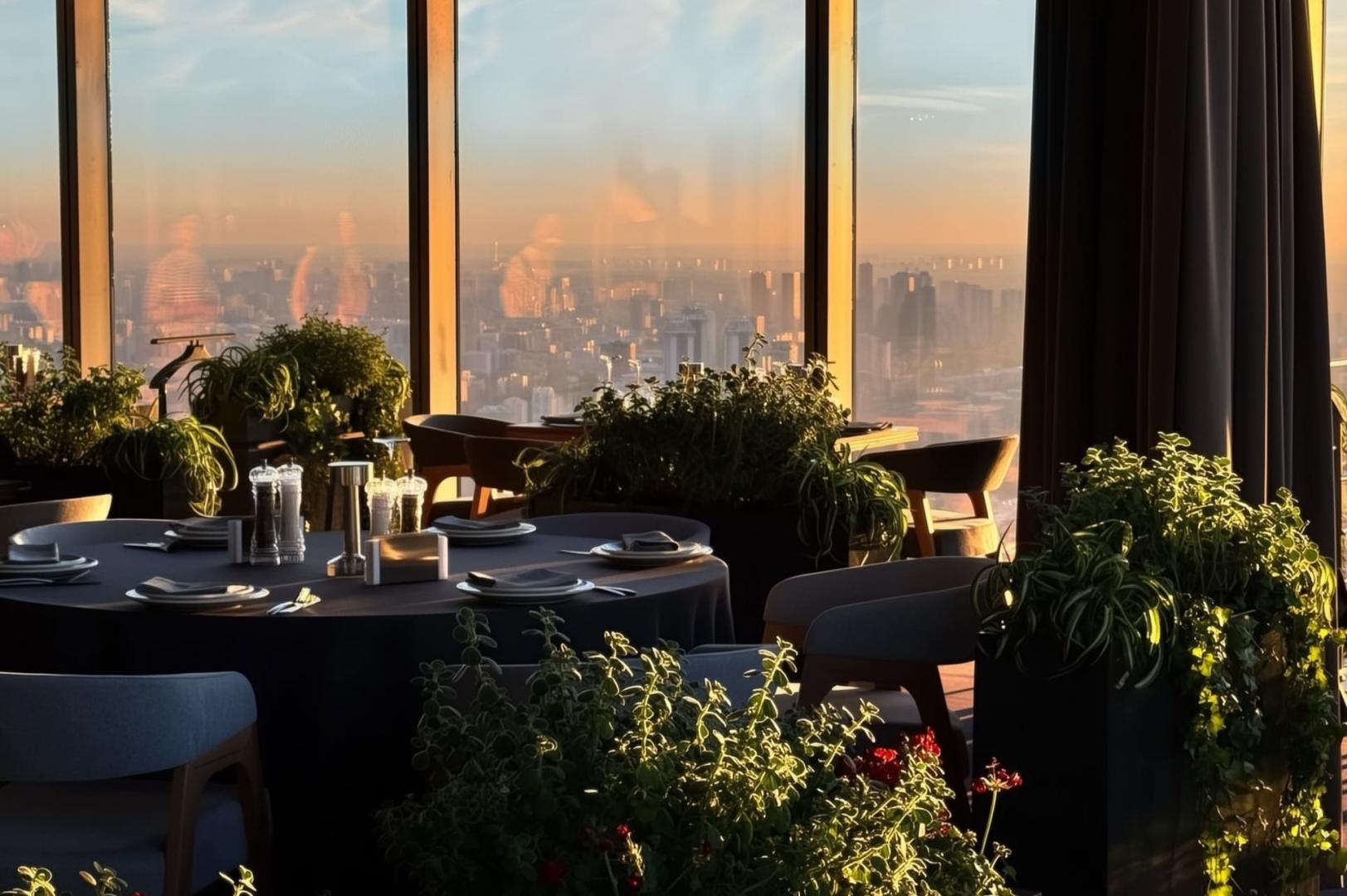 Мероприятие на высоте 89 этажа