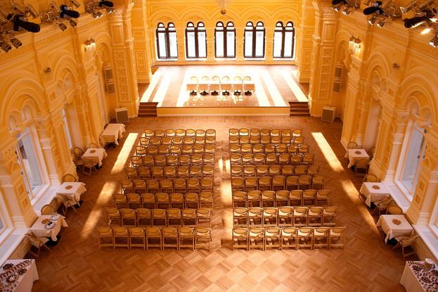 Интерьер банкетный зал Банкетный зал ГУМа