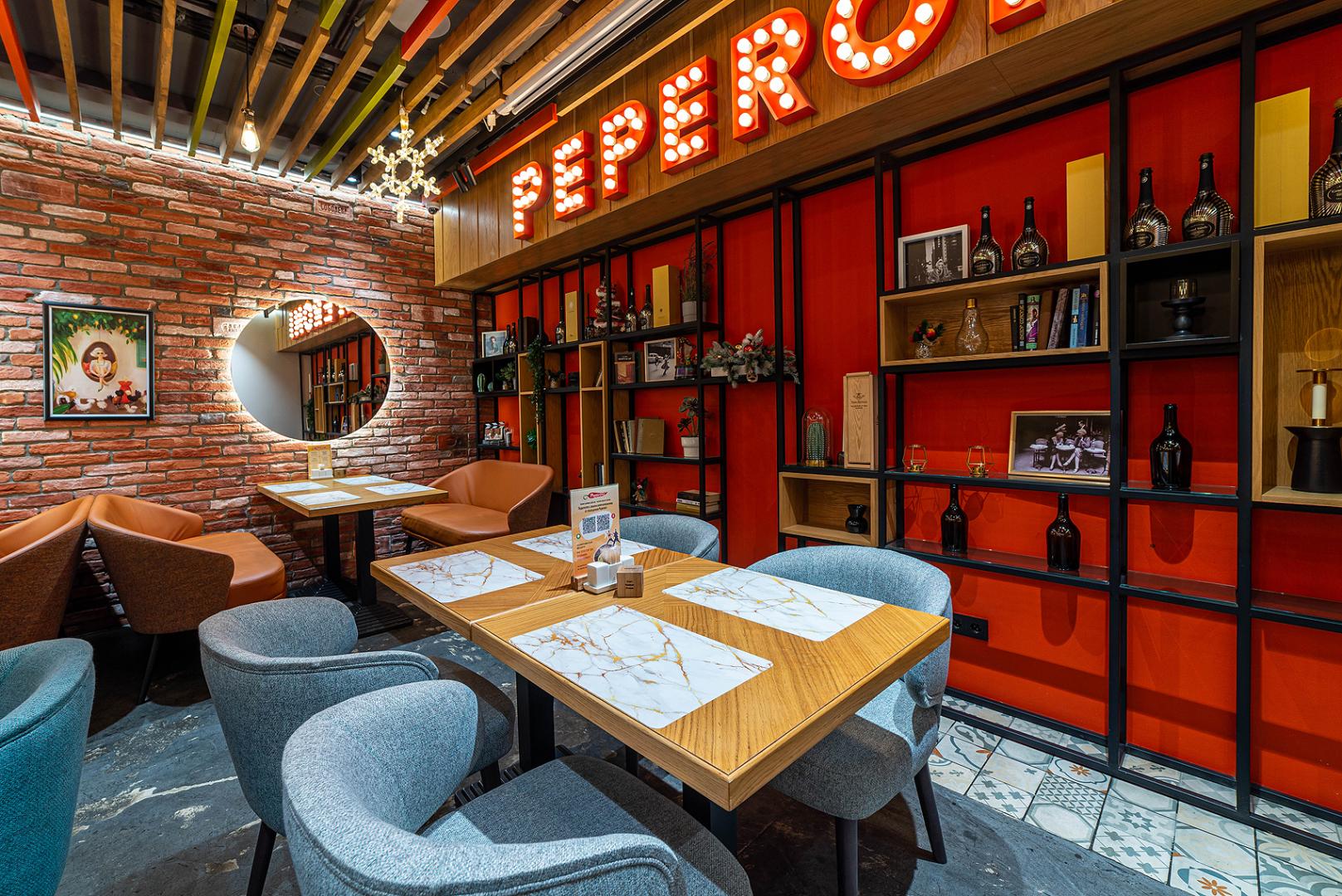 Интерьер ресторан Peperoni