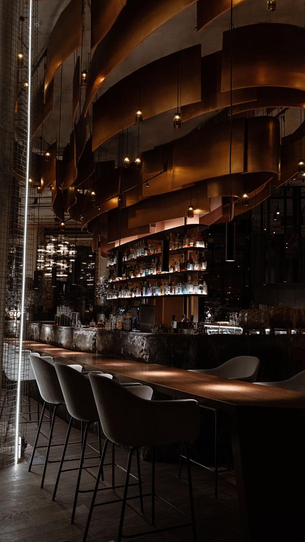 Интерьер ресторан Ognivo