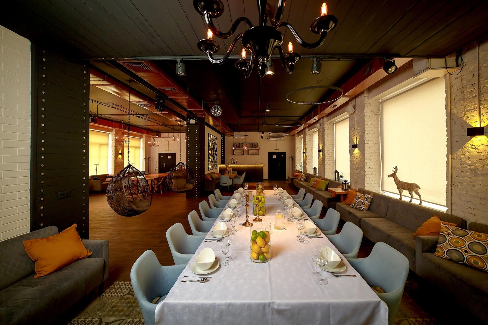 Интерьер банкетный зал Loft the place