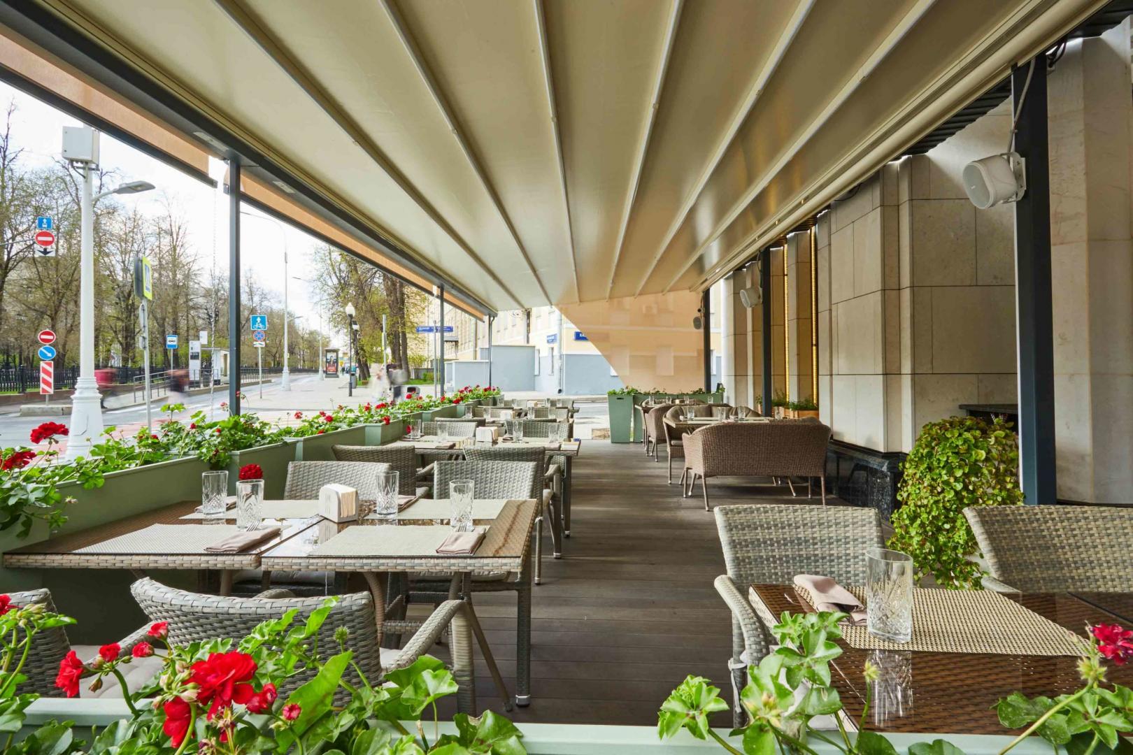 Терраса ресторан Coperto