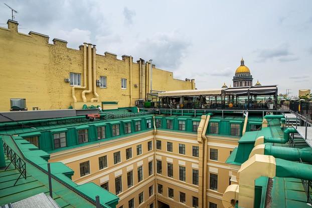 Алые Паруса на крыше | Крыша | пр-т Адмиралтейский, 8