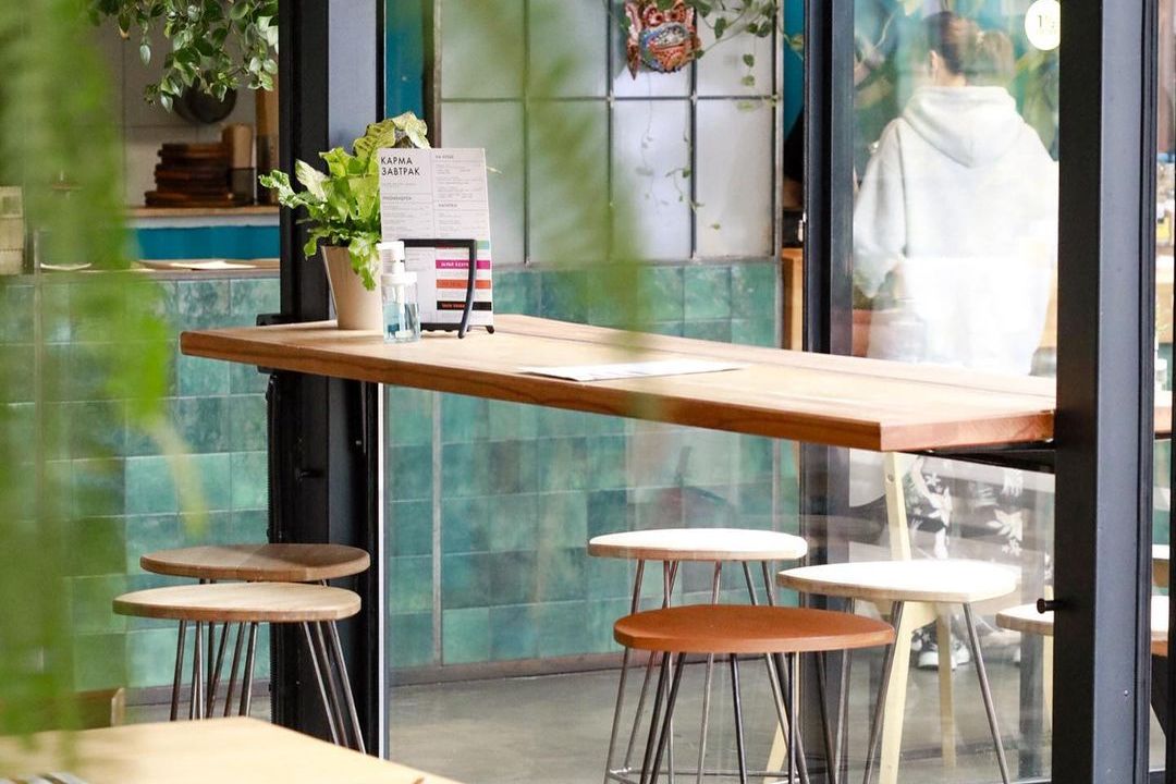 Интерьер кафе Karma