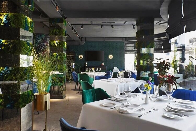 Интерьер ресторан Посейдон