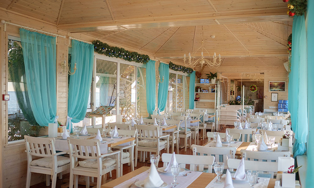 Интерьер ресторан Grand Fish Veranda