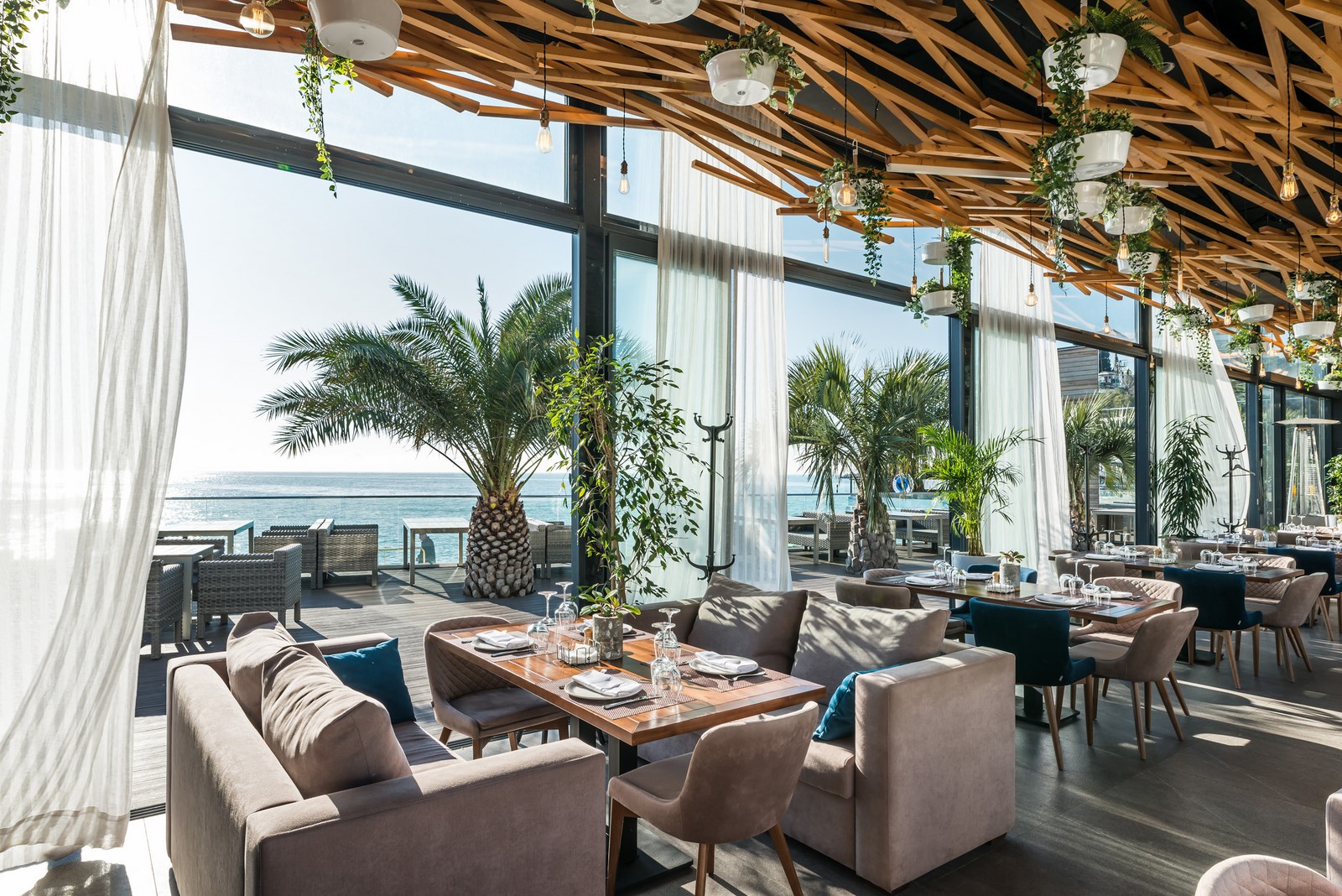 Интерьер ресторан La Terrazza Marina