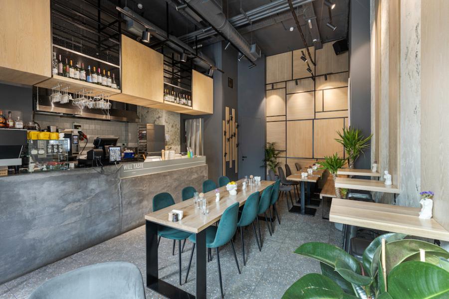 Интерьер кафе Will Taste