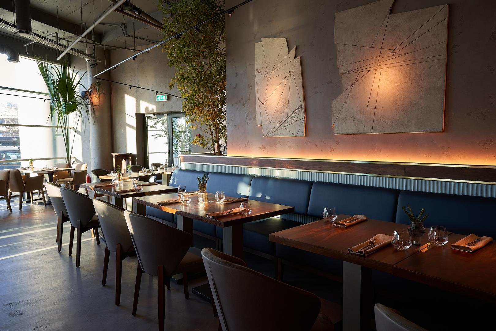 Интерьер пивной ресторан Lambic