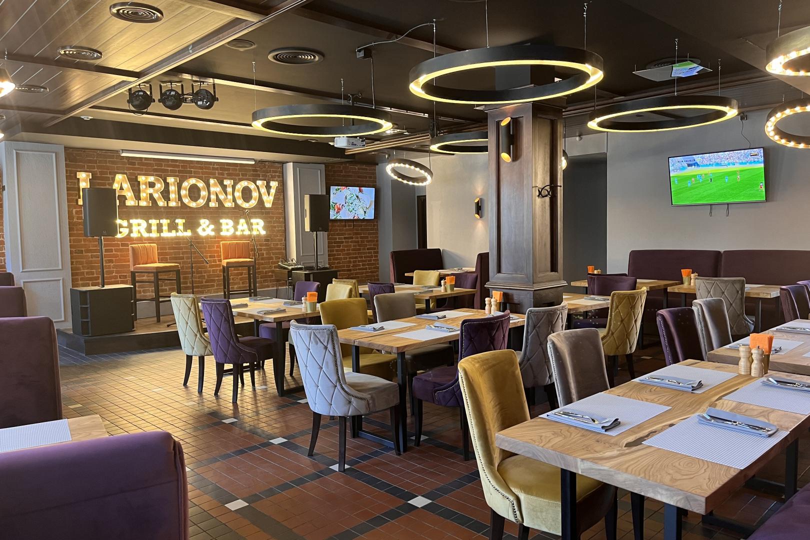 Интерьер бар Larionov