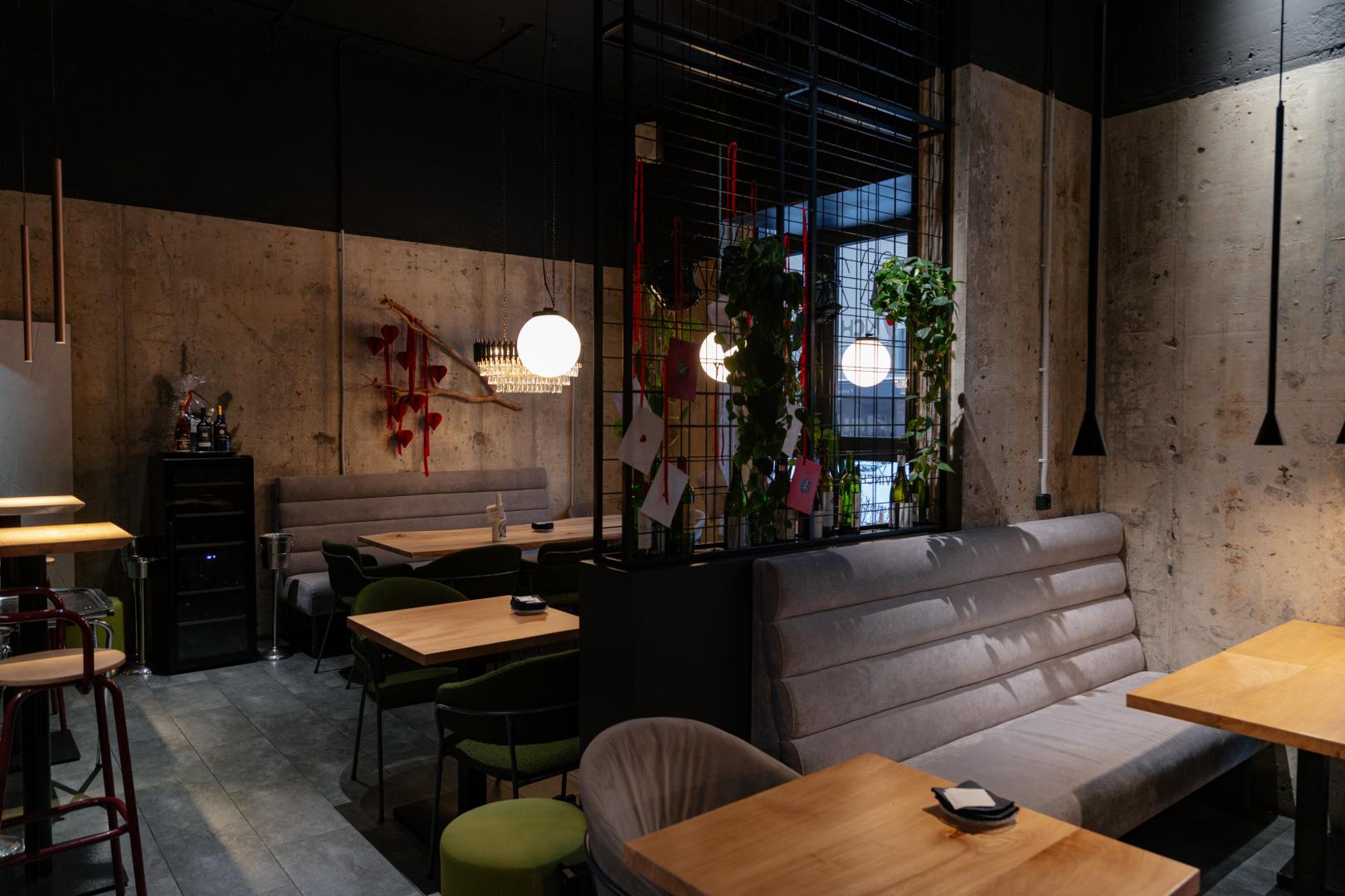 Интерьер ресторан Vinch