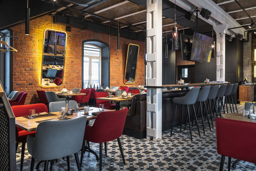 Интерьер ресторан Ян Примус