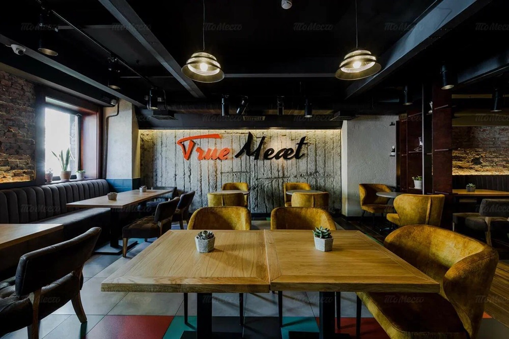 Интерьер ресторан True Meat