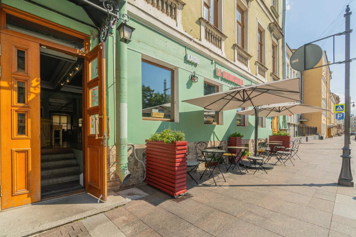 Терраса ресторан La Degusteria