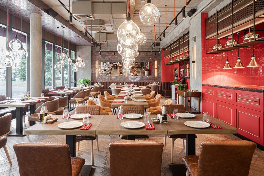 Интерьер ресторан Cihan Steak&Kebab