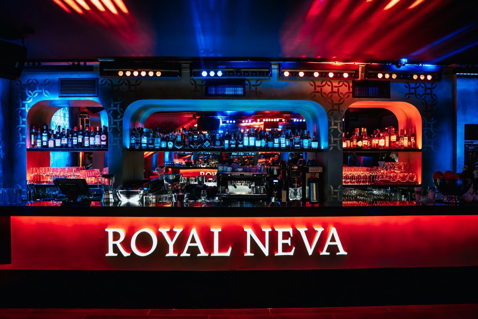 Интерьер бар Royal Neva