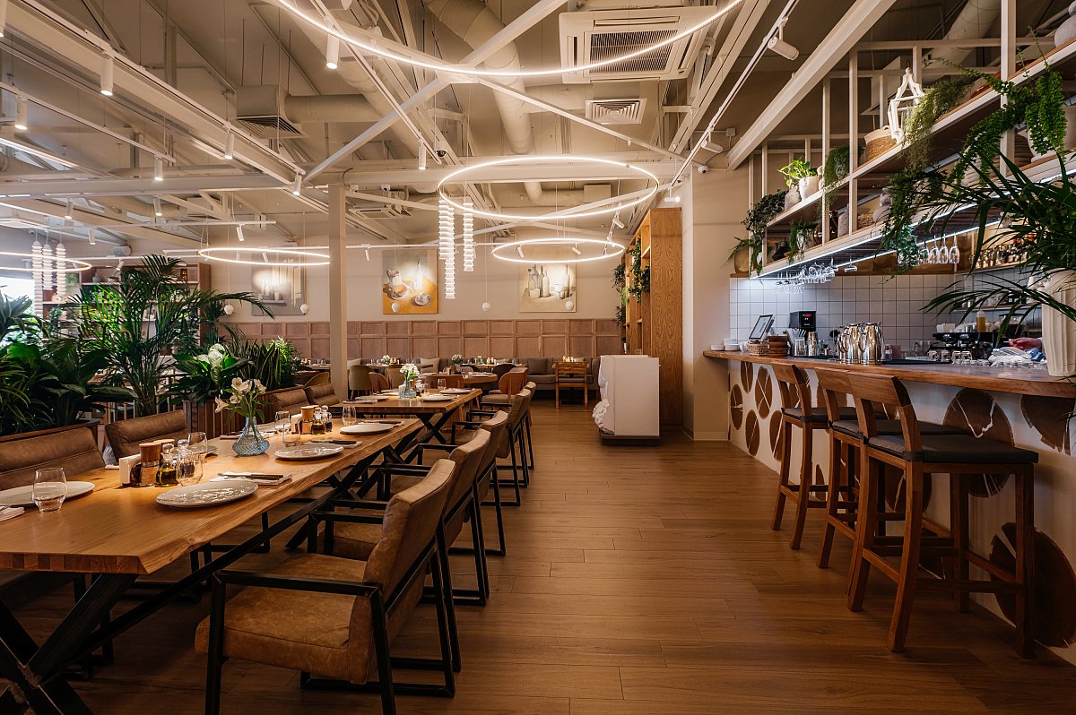 Интерьер ресторан Сыроварня