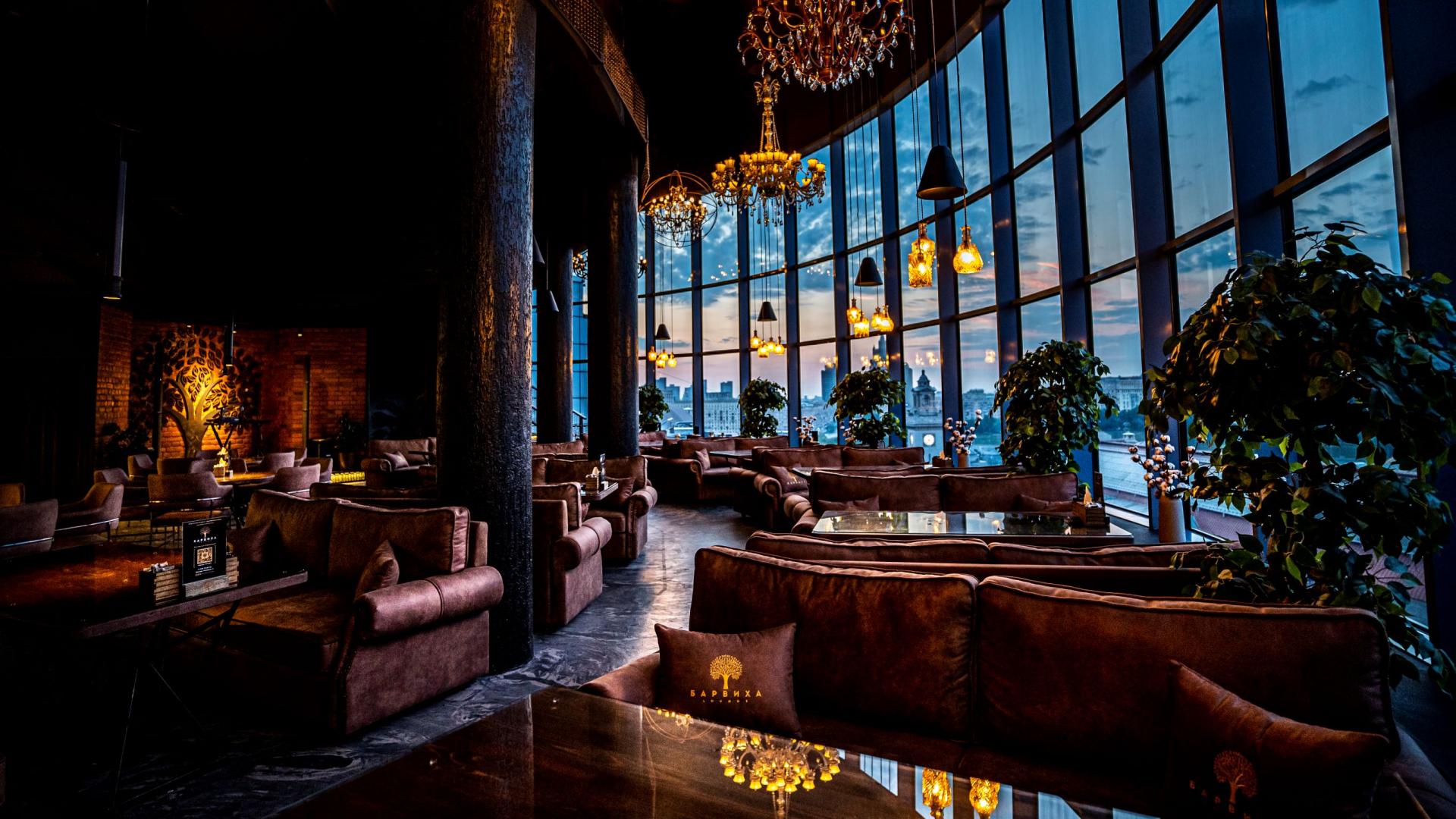 Интерьер кальянный бар Барвиха Lounge