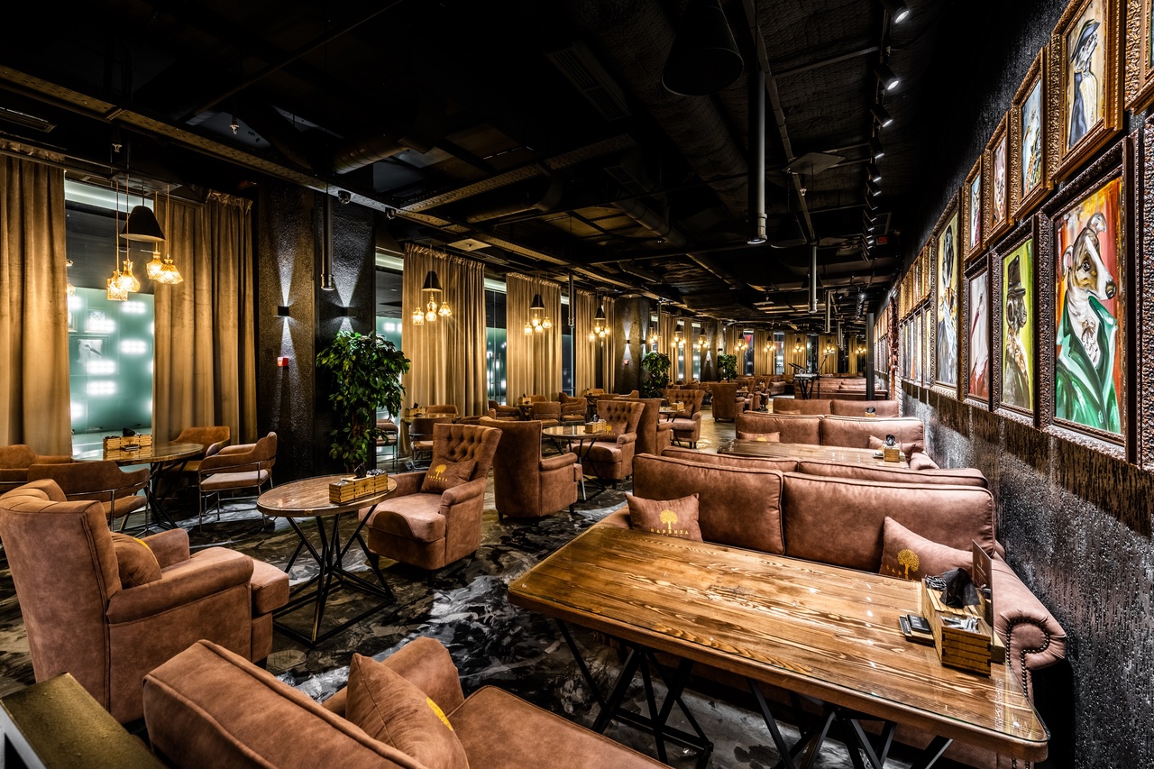 Интерьер кальянный бар Барвиха Lounge